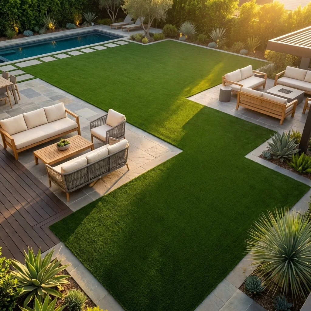 Grama Sintética Grama Sintética Decorativa Premium em Belém - Click Grama